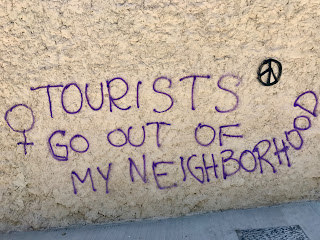 anti-tourism Barcelona